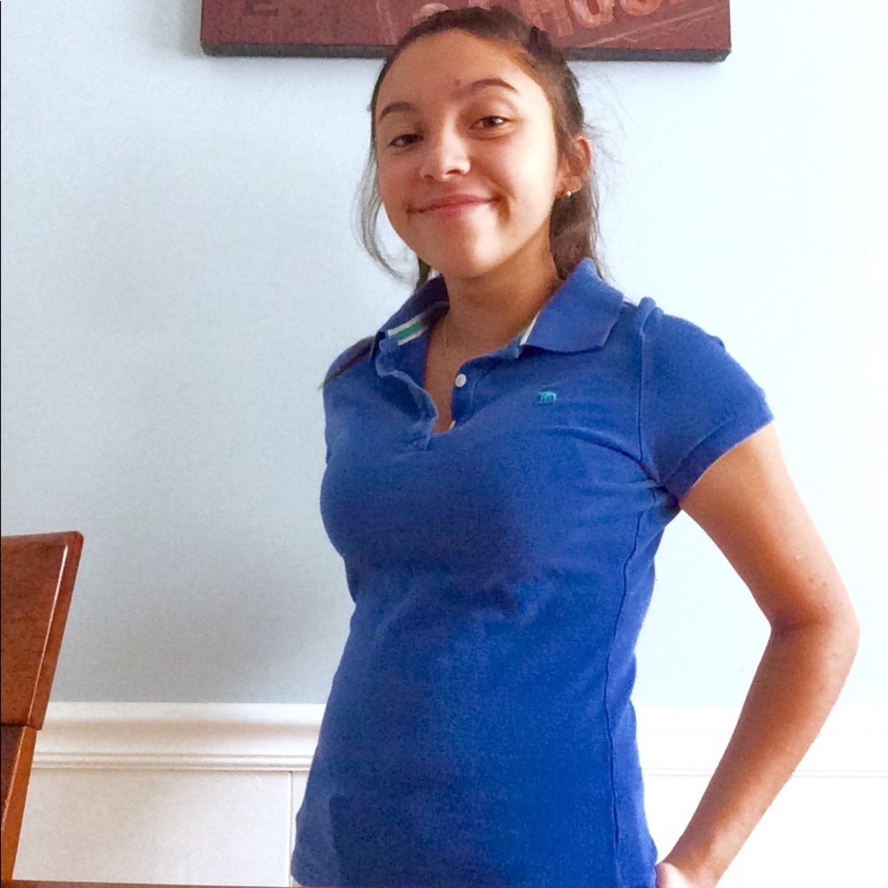 blue polo